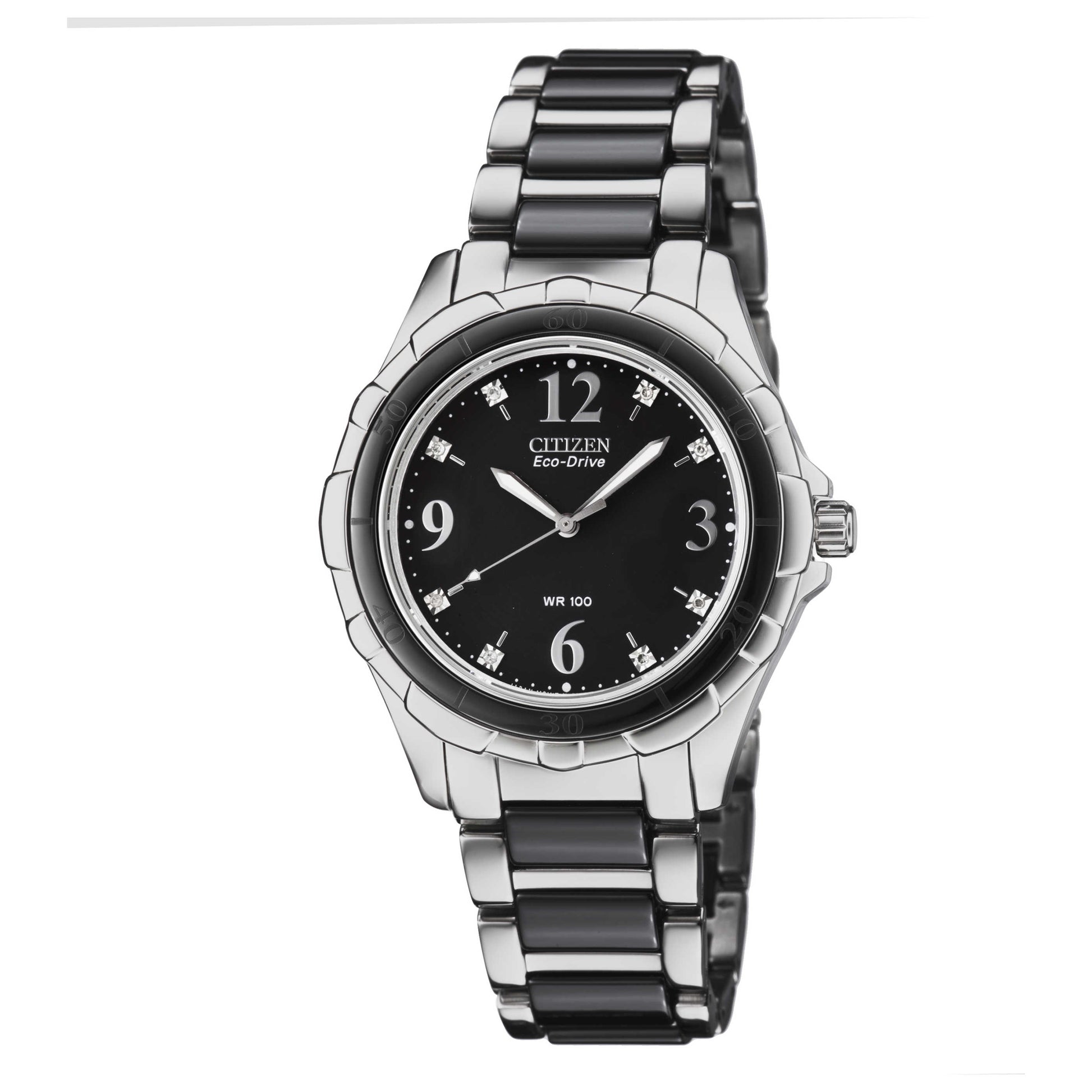 Front view of Citizen Eco-Drive Women's Solar Powered Quartz Eco-Drive Watch EM0031-56E
