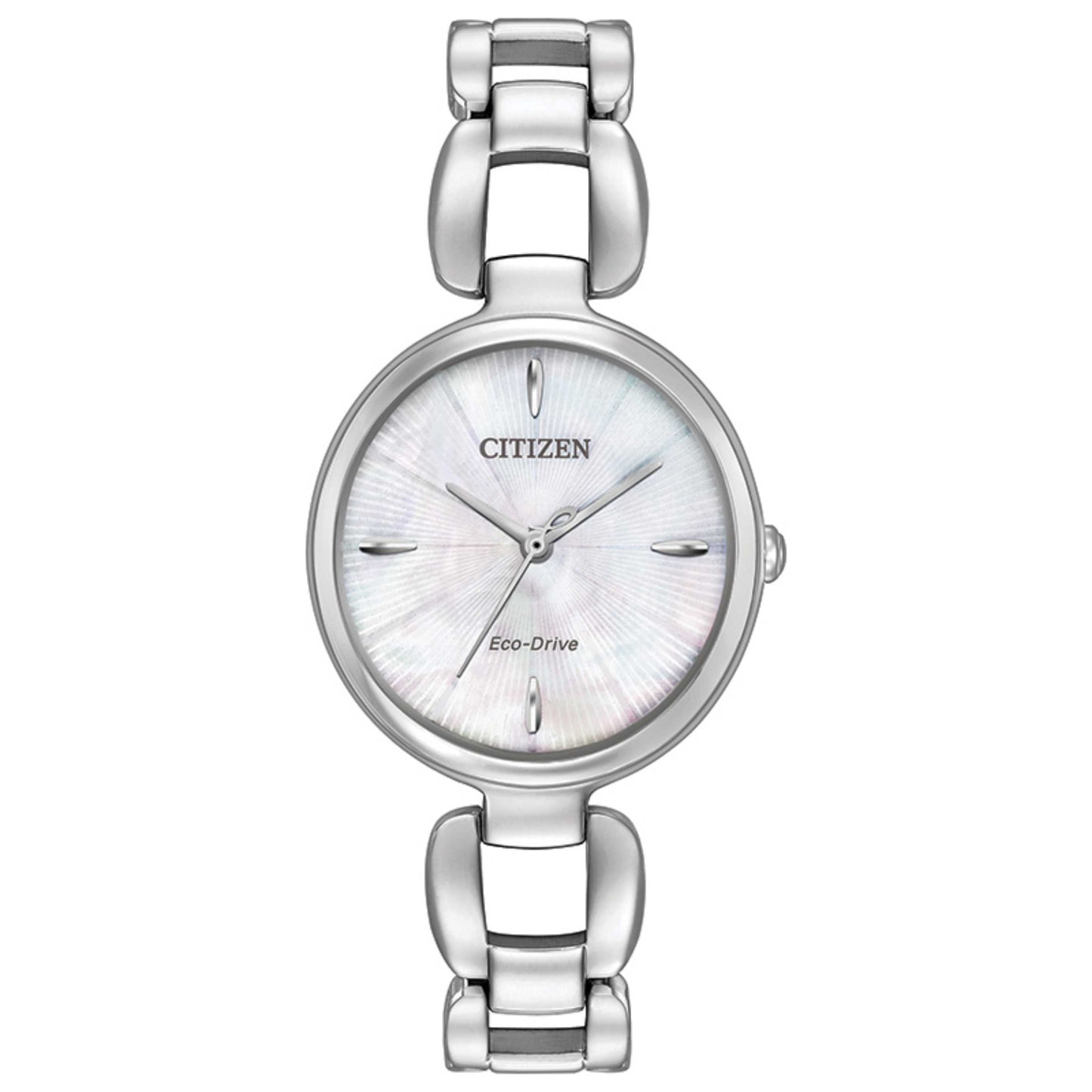 Front view of Citizen L Women's Solar Watch EM0420-54D