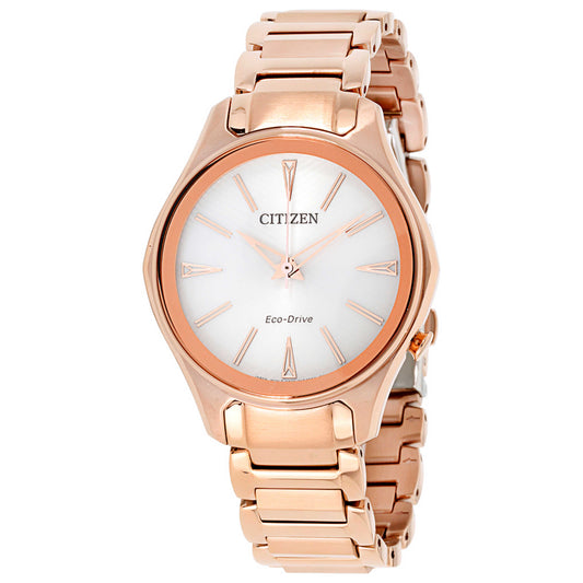 Front view of Citizen Modena Women's Solar Watch EM0593-56A