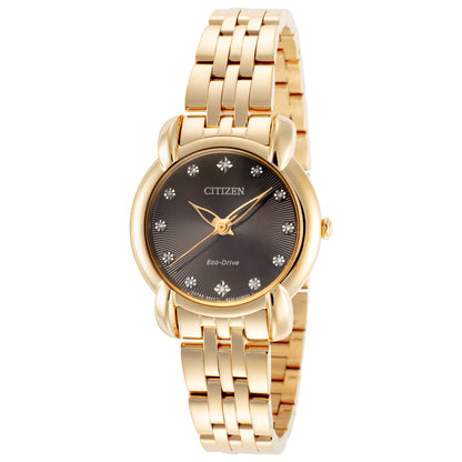 Front view of Citizen Jolie Women's Solar Powered Quartz Eco-Drive Watch EM0712-59E