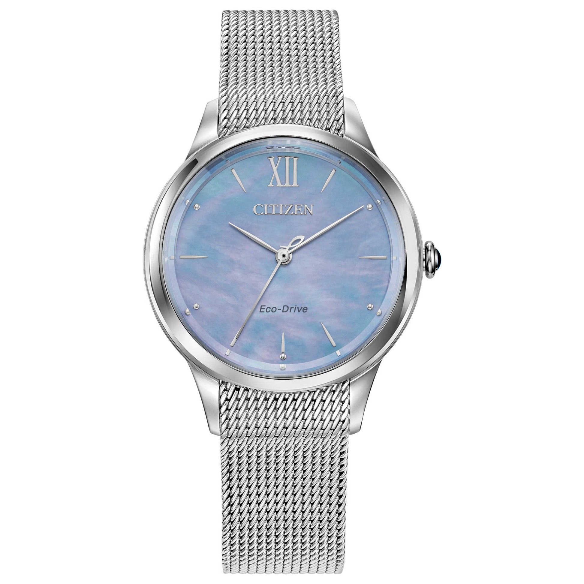 Front view of Citizen Classic Women's Solar Watch EM0810-50N