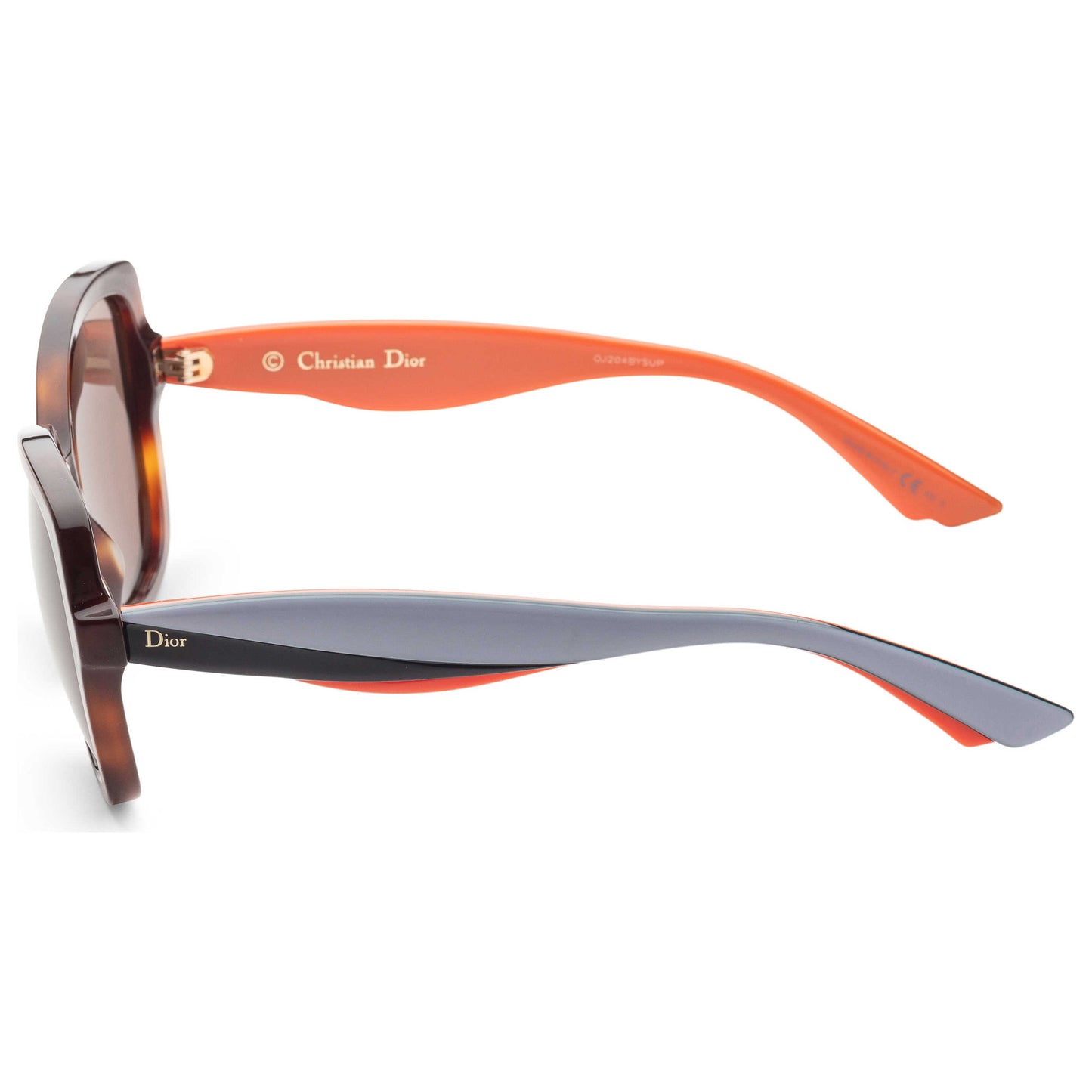 Left view of Christian Dior Evolution Women's Sunglasses ENVOL2S-0LWK-EJ