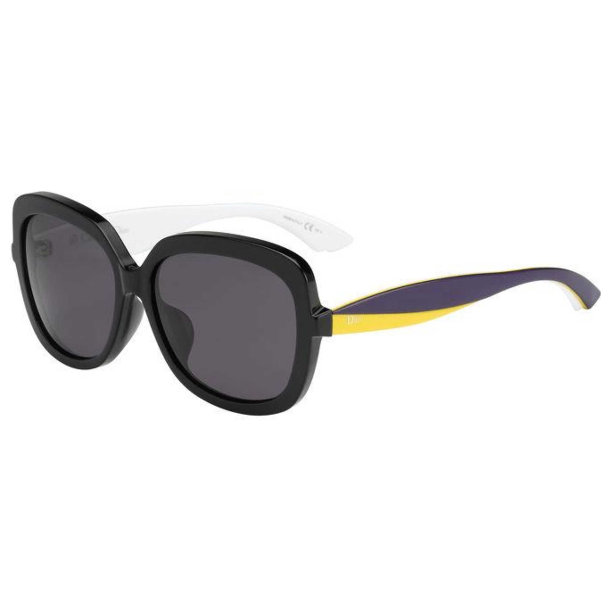 Front view of Christian Dior Envol Women's Sunglasses ENVOLFS-LWU-BN
