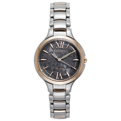 Front view of Citizen Eco-Drive Women's Solar Powered Quartz Eco-Drive Watch EP5995-56H