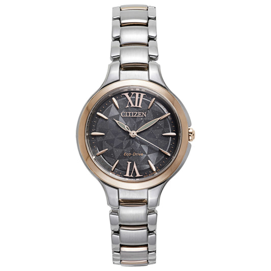 Front view of Citizen Eco-Drive Women's Solar Powered Quartz Eco-Drive Watch EP5995-56H