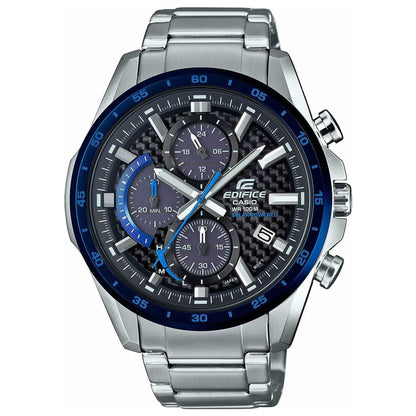 Front view of Casio Edifice Men's Solar Watch EQS-900DB-2AVUDF