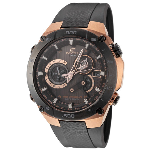 Front view of Casio Edifice Men's Quartz Watch EQWM1100CG-1A