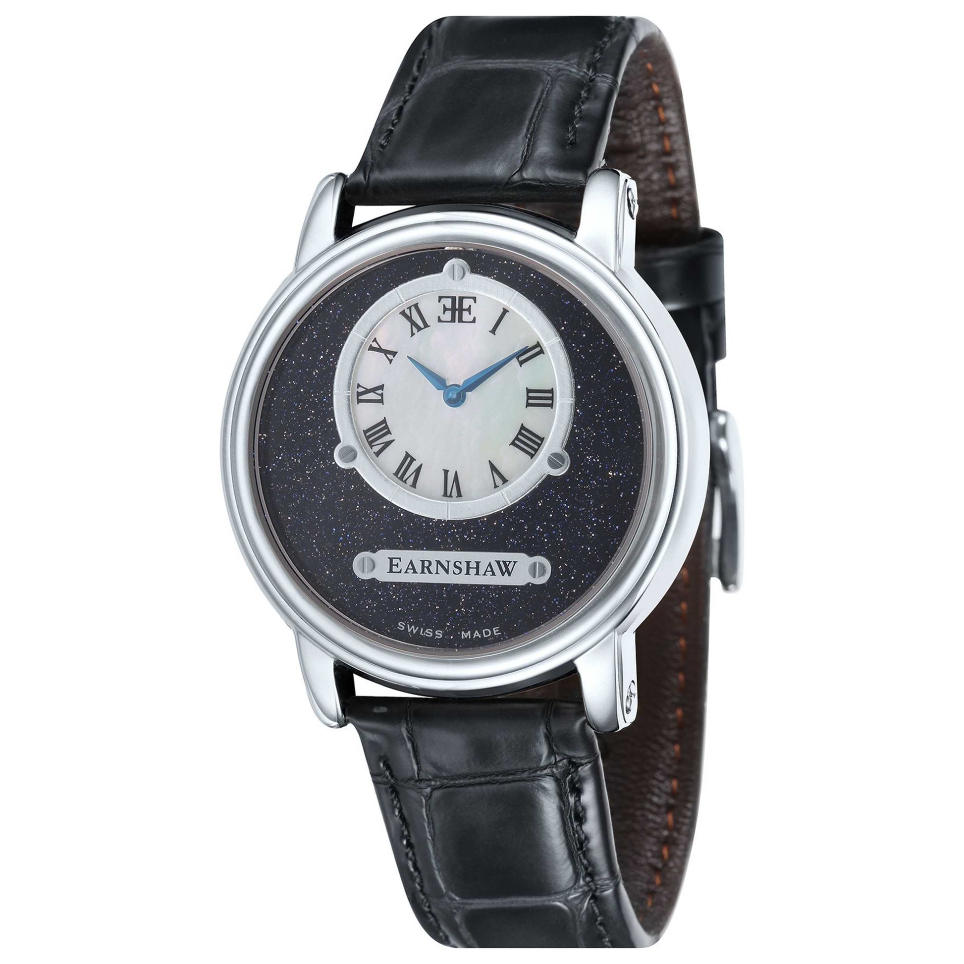 Front view of Thomas Earnshaw Lapidary Men's Quartz Watch ES-0027-01