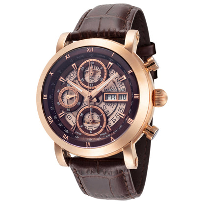 Front view of Thomas Earnshaw Longcase Men's Automatic Watch ES-0033-03