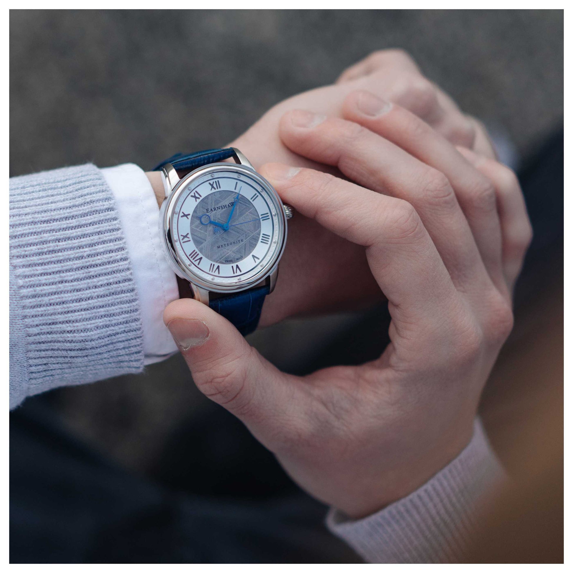 Thomas Earnshaw Longitude Meteorite Men's Automatic Watch ES-0034-02 - Image #4