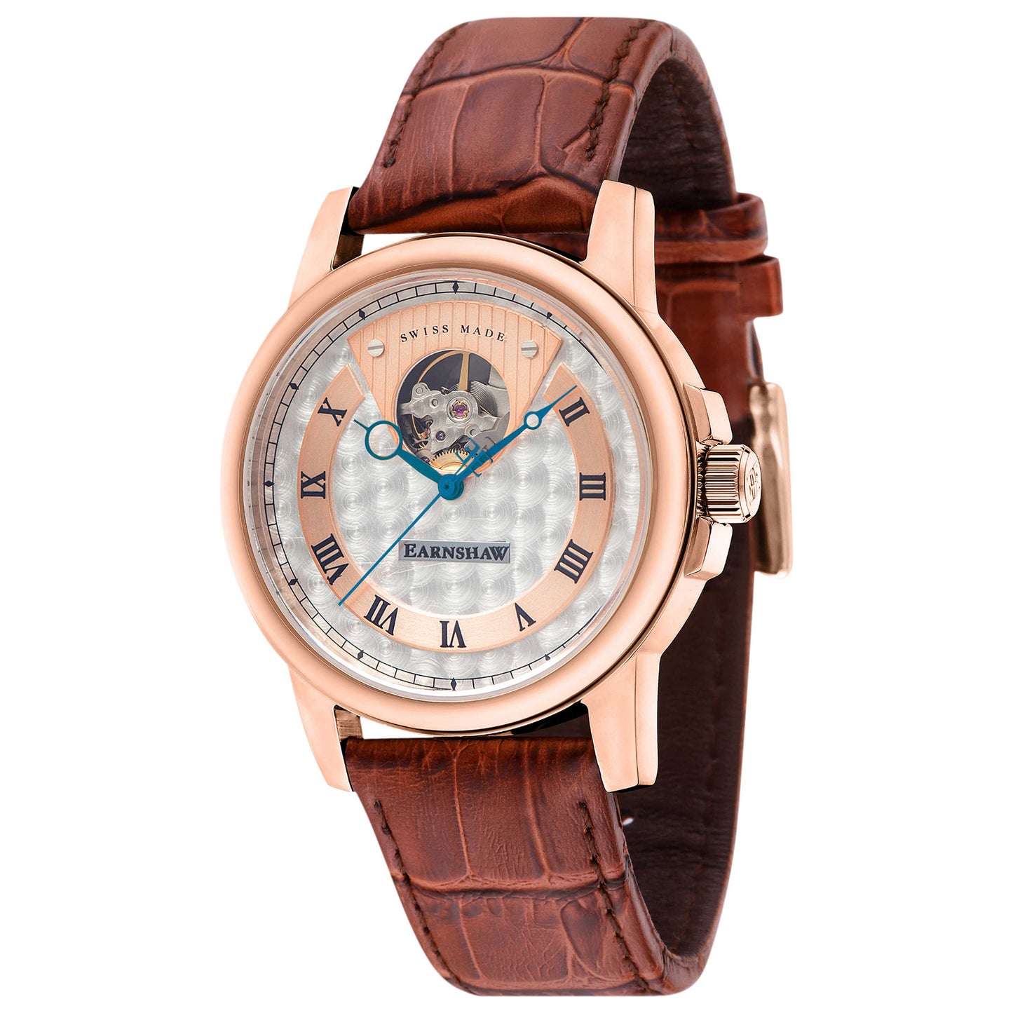 Front view of Thomas Earnshaw Beagle Men's Automatic Watch ES-0035-04