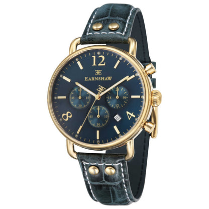 Front view of Thomas Earnshaw Investigator Men's Quartz Watch ES-8001-06