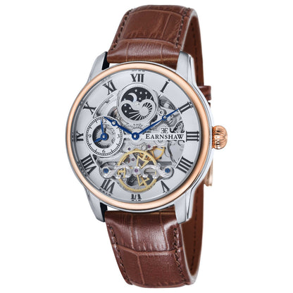 Front view of Thomas Earnshaw Longitude Men's Automatic Watch ES-8006-08