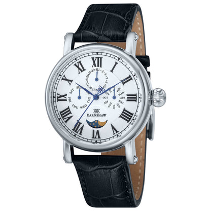 Front view of Thomas Earnshaw Maskelyne Men's Quartz Watch ES-8031-01