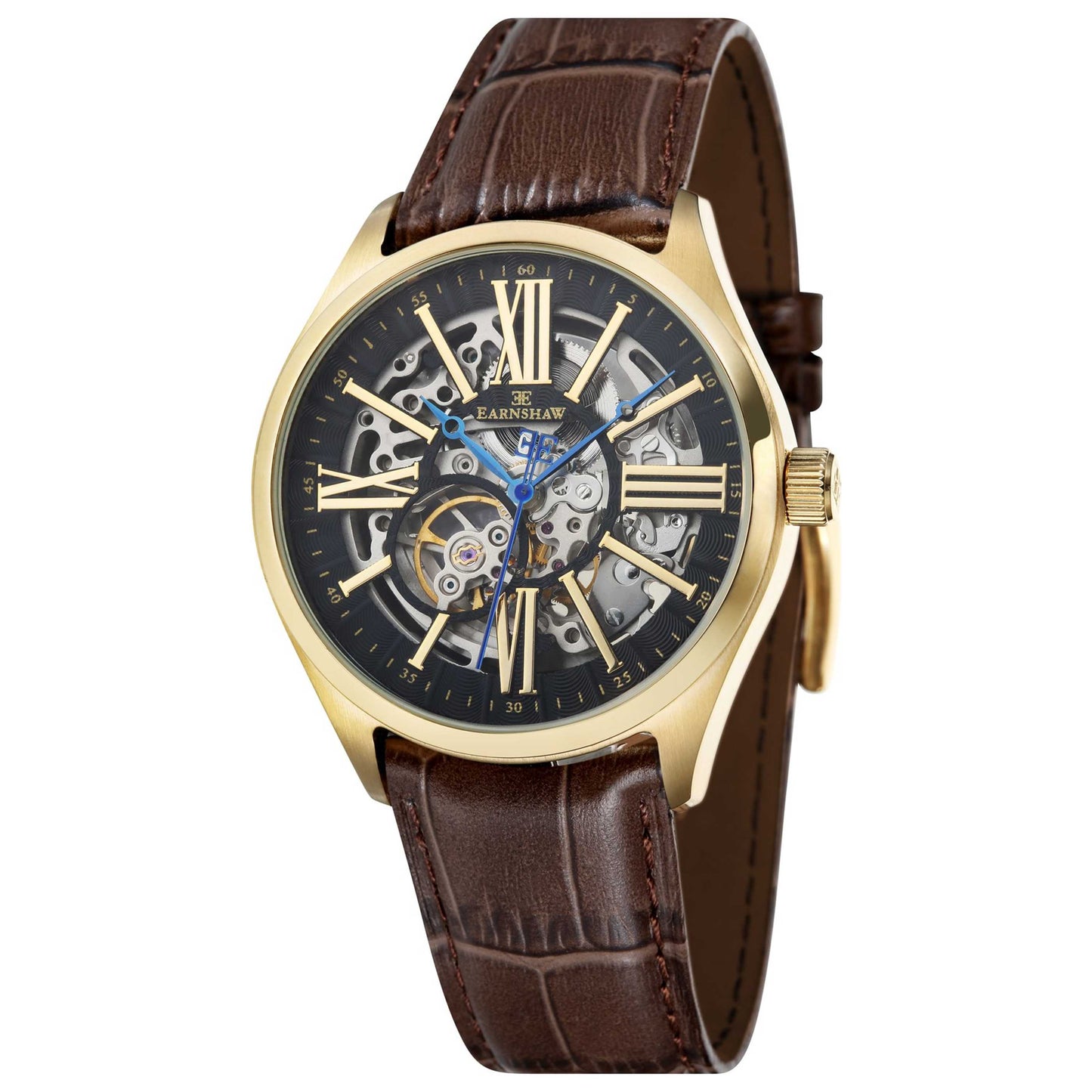 Front view of Thomas Earnshaw Armagh Men's Automatic Watch ES-8037-03