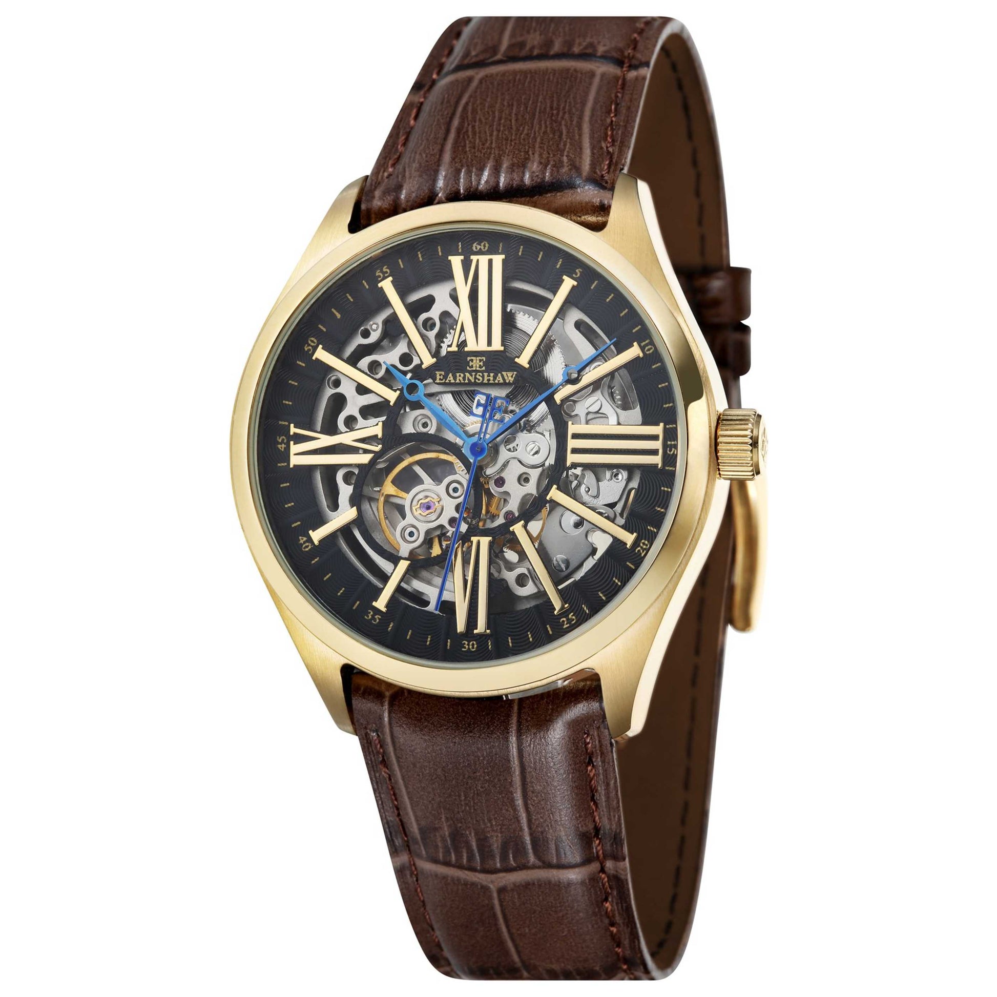 Front view of Thomas Earnshaw Armagh Men's Automatic Watch ES-8037-03