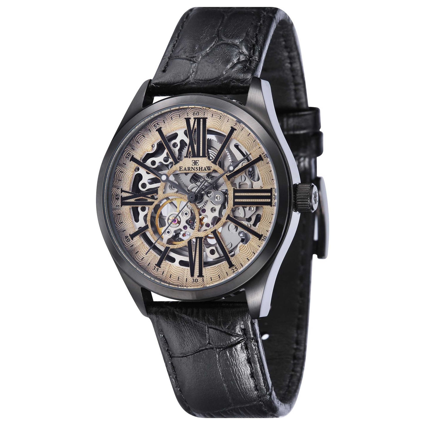 Front view of Thomas Earnshaw Armagh Men's Automatic Watch ES-8037-06