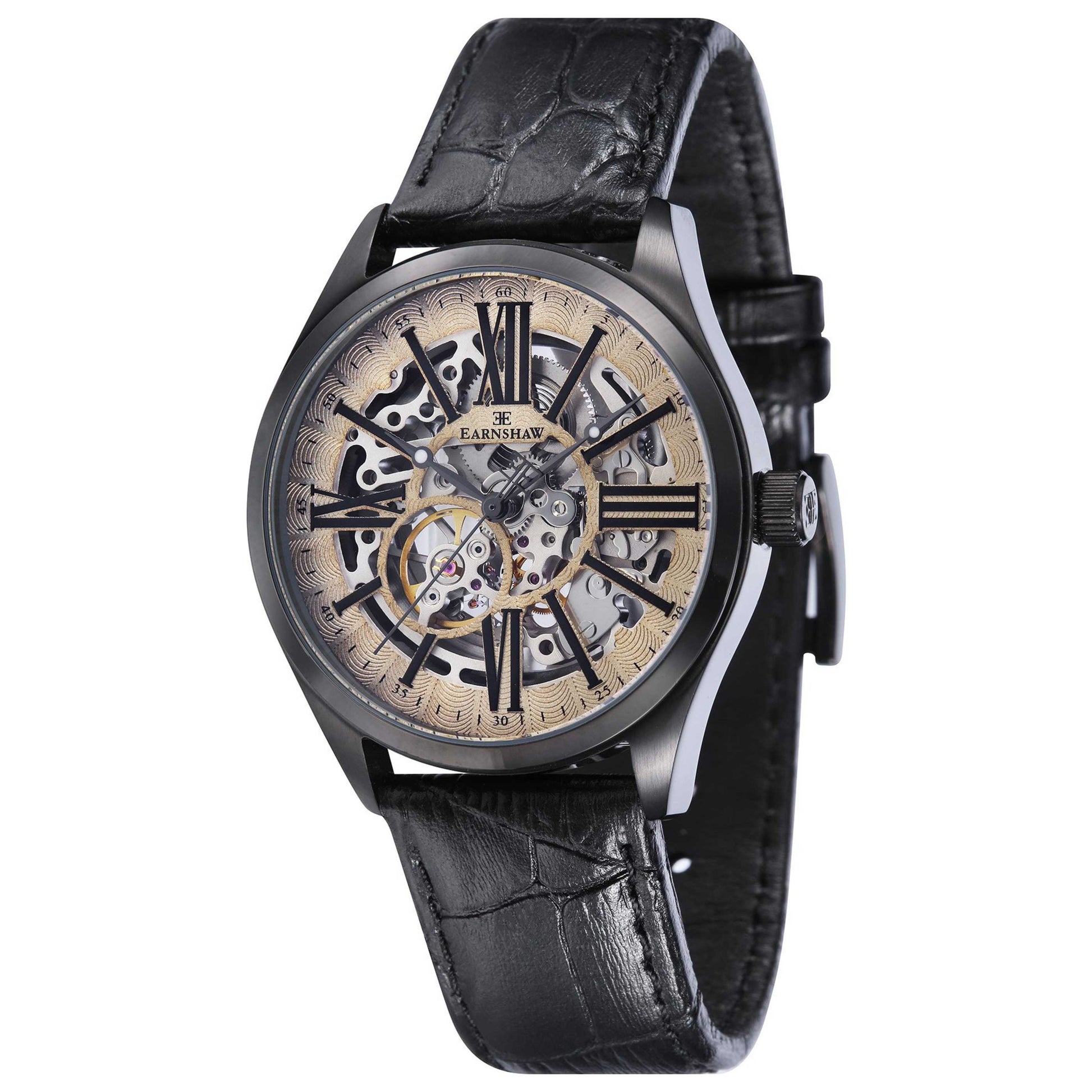 Front view of Thomas Earnshaw Armagh Men's Automatic Watch ES-8037-06