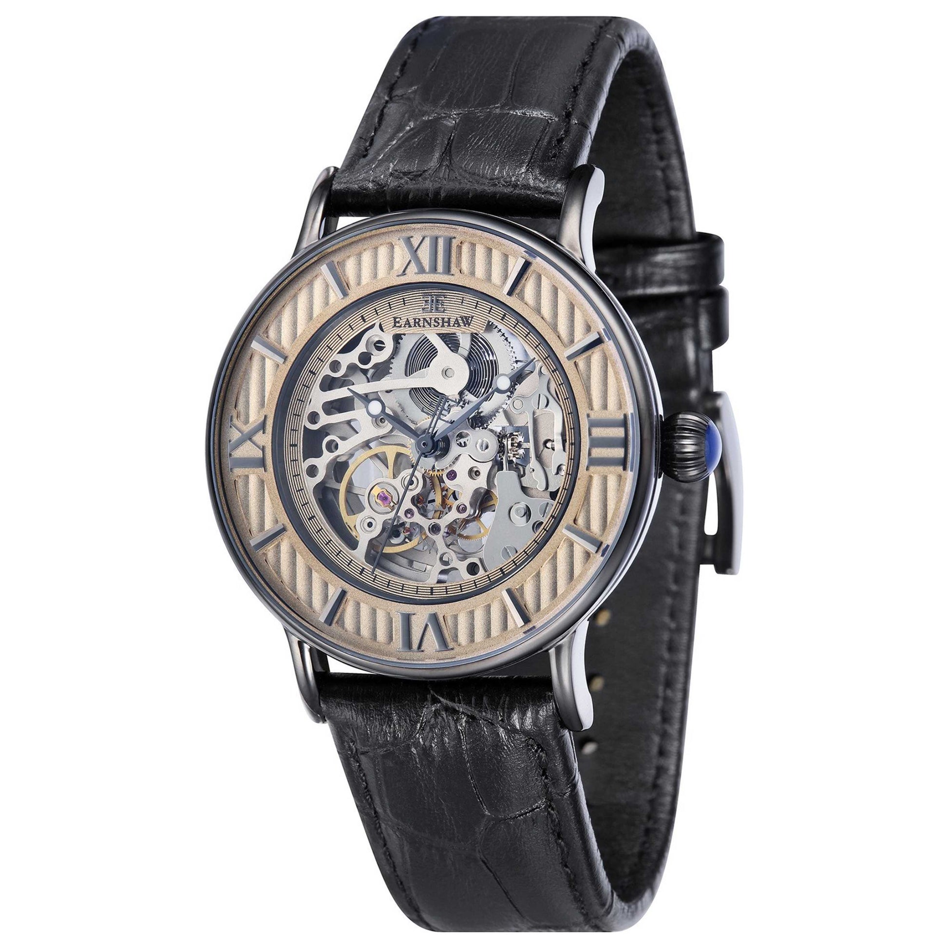 Front view of Thomas Earnshaw Darwin Men's Automatic Watch ES-8038-05