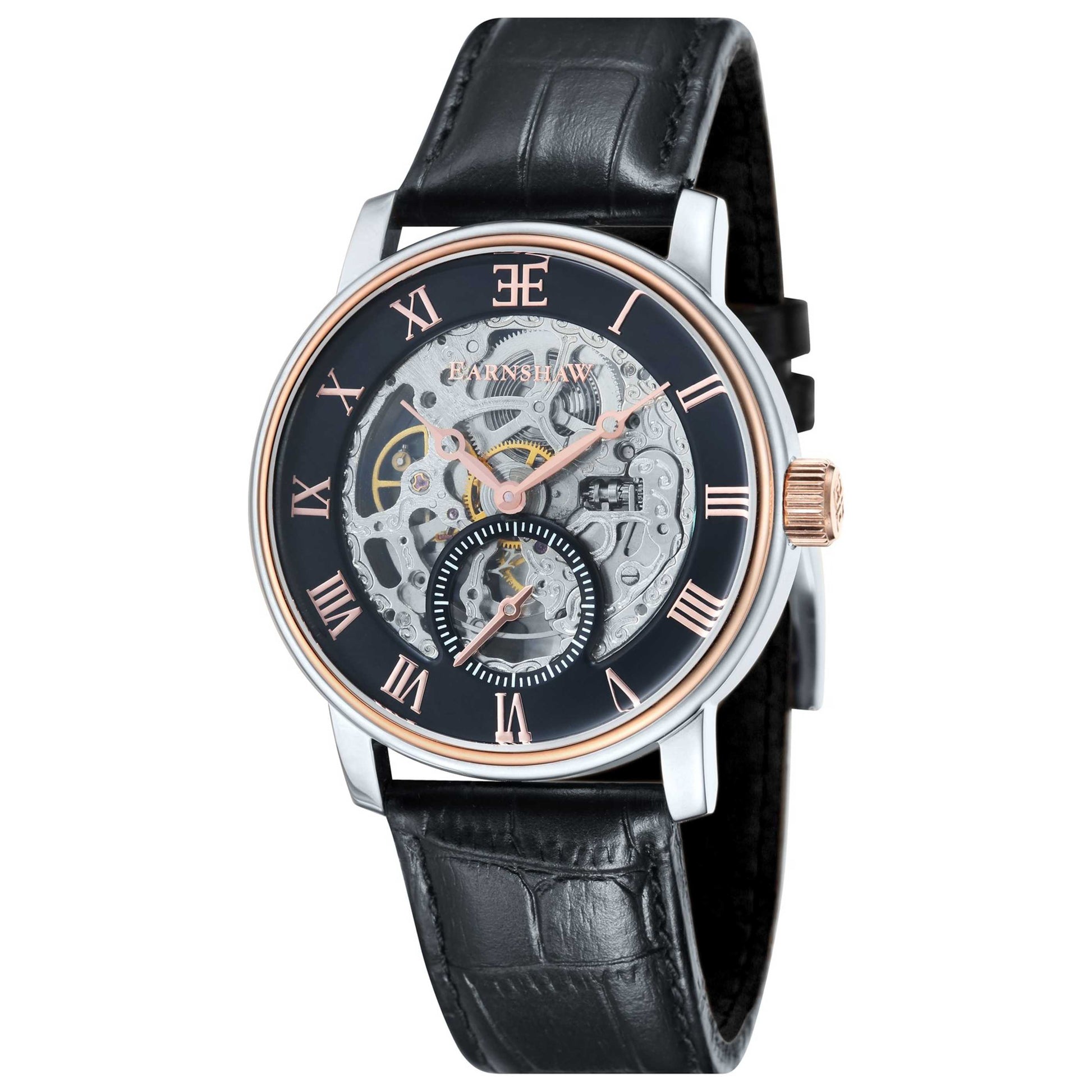 Front view of Thomas Earnshaw Westminster Men's Automatic Watch ES-8041-04