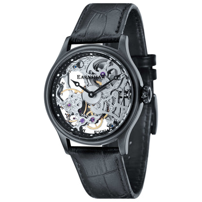 Front view of Thomas Earnshaw Bauer Men's Manual-Wind Watch ES-8049-04
