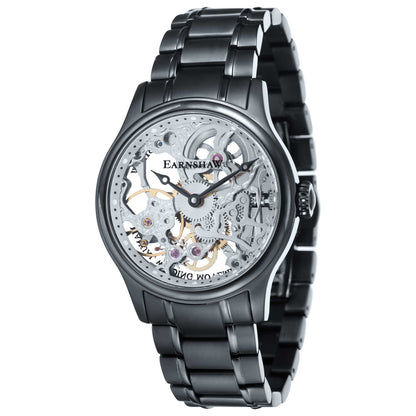 Front view of Thomas Earnshaw Bauer Men's Manual-Wind Watch ES-8049-44