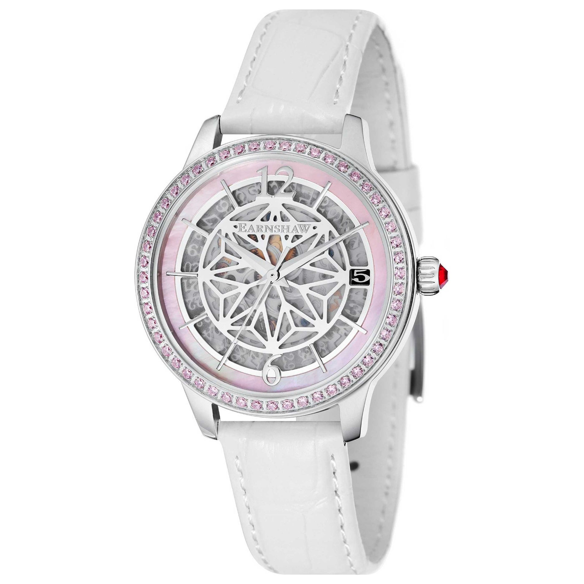 Front view of Thomas Earnshaw Lady Kew Women's Quartz Watch ES-8064-01