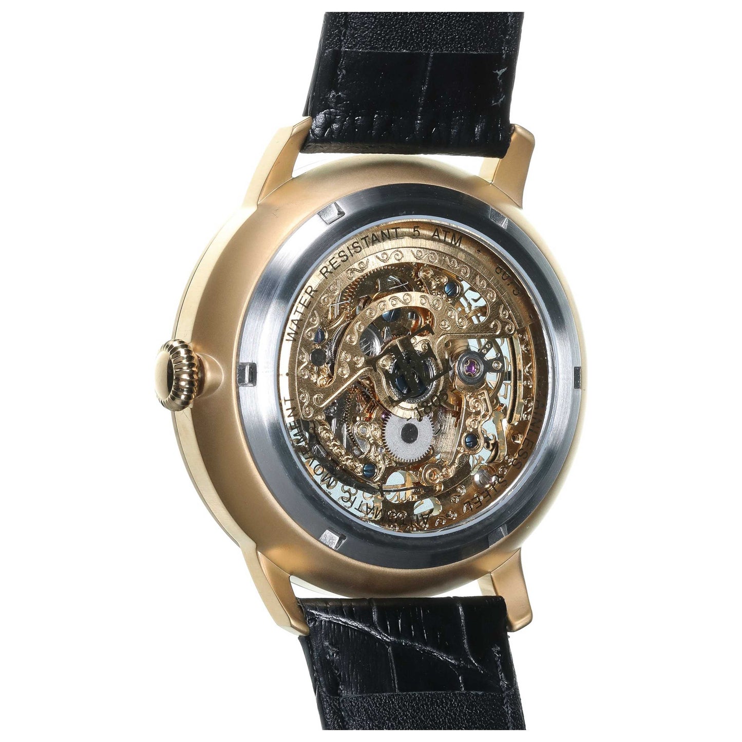 Back view of Thomas Earnshaw Vancouver Men's Automatic Watch ES-8075-02