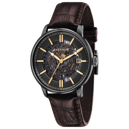 Front view of Thomas Earnshaw Vancouver Men's Automatic Watch ES-8075-04