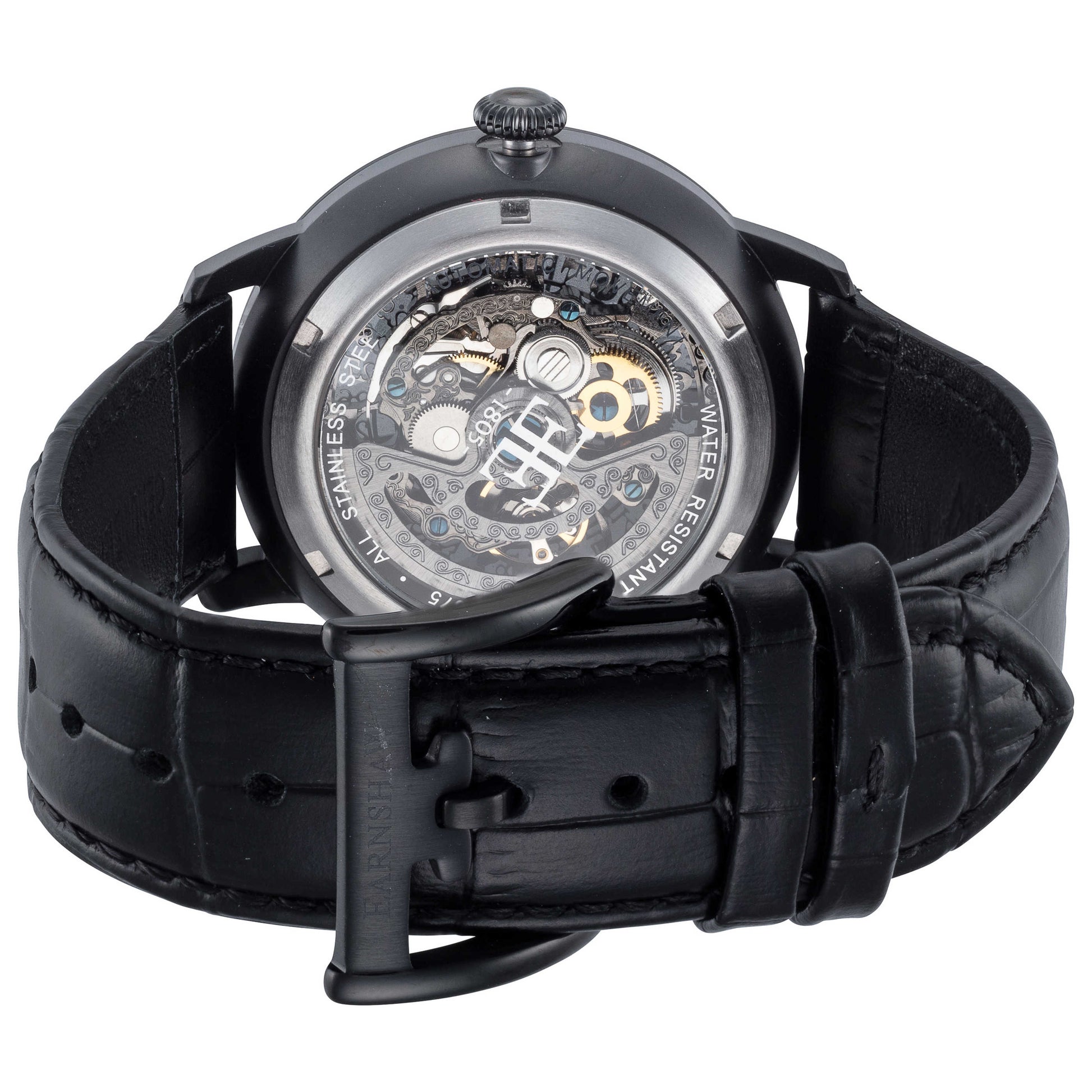 Back view of Thomas Earnshaw Vancouver Men's Automatic Watch ES-8075-05