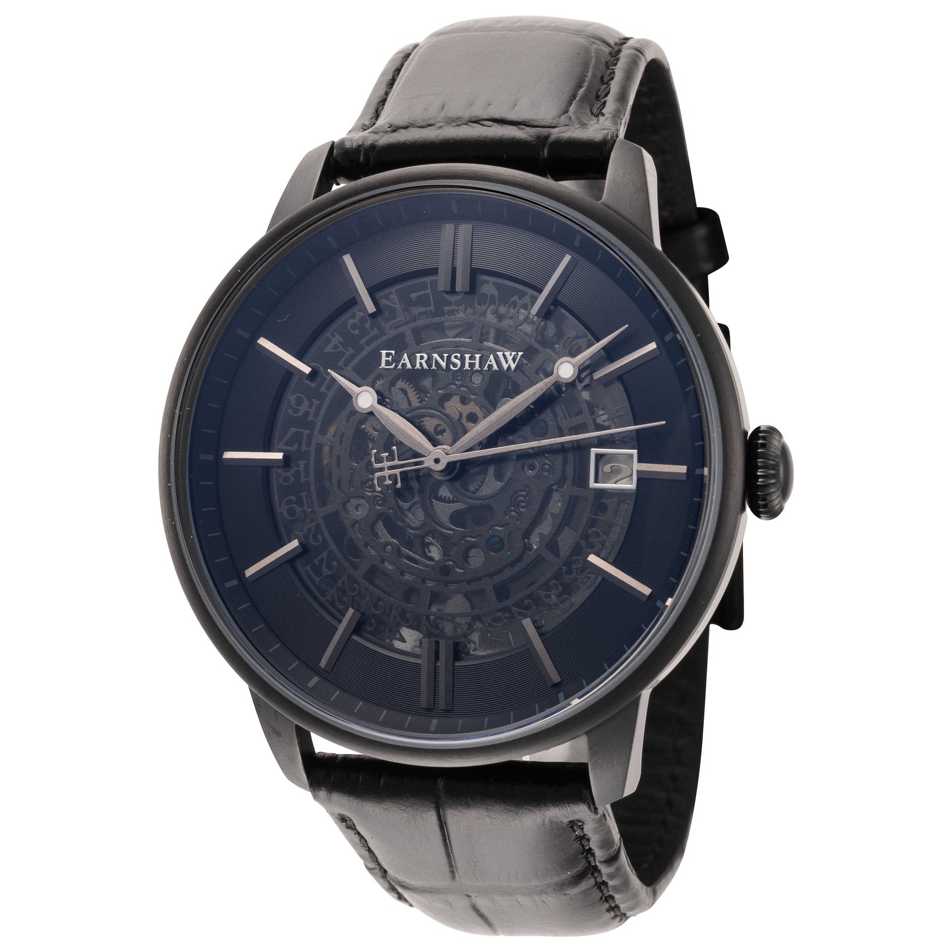 Front view of Thomas Earnshaw Vancouver Men's Automatic Watch ES-8075-05
