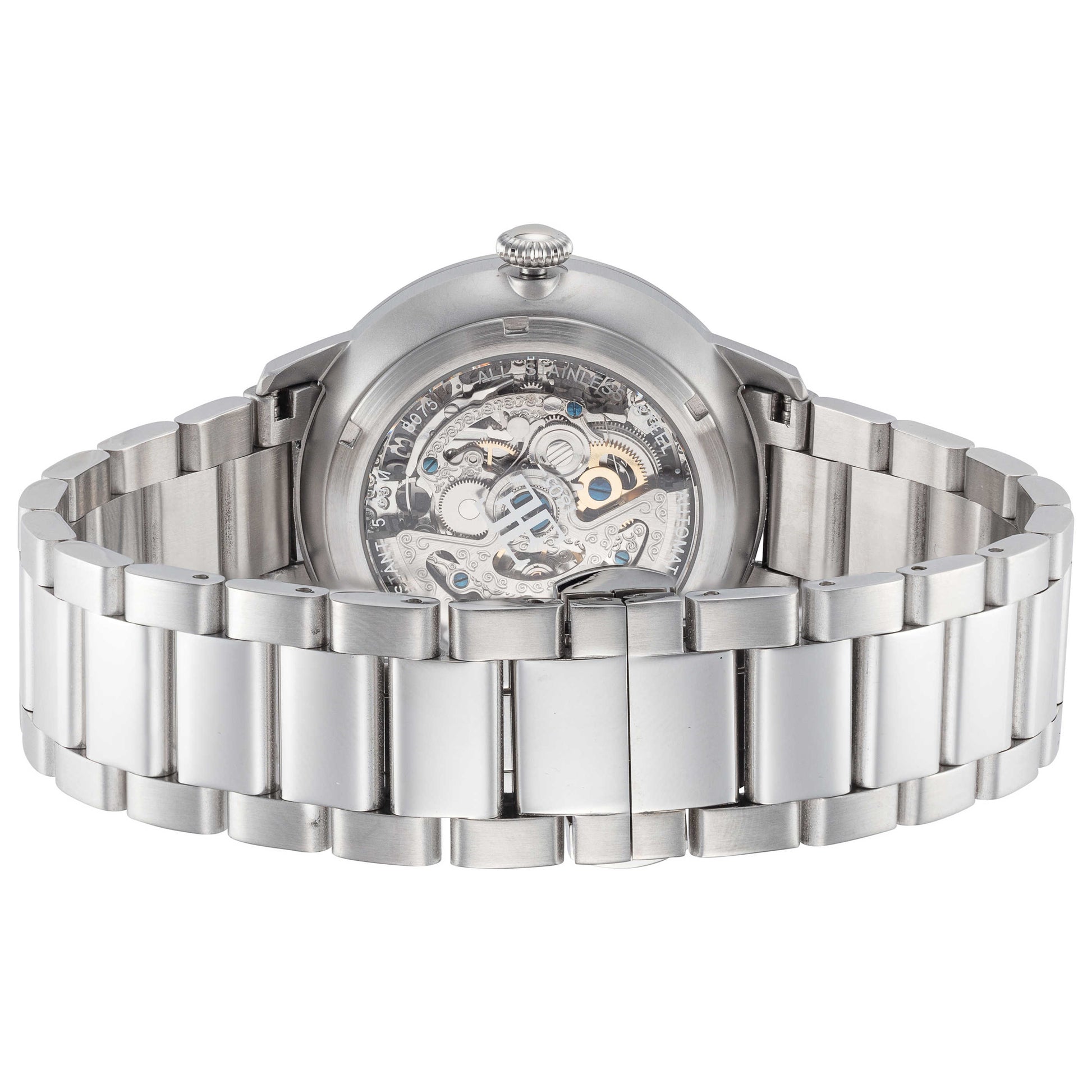 Back view of Thomas Earnshaw Vancouver Men's Automatic Watch ES-8075-11