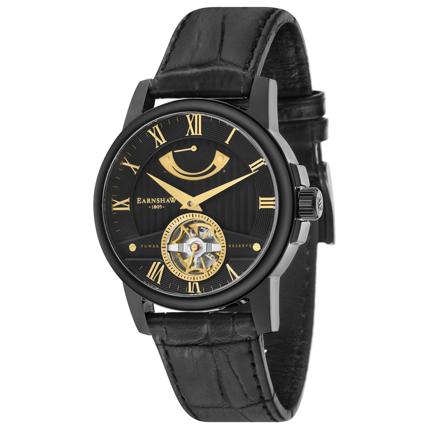 Front view of Thomas Earnshaw Flinders Men's Automatic Watch ES-8081-05