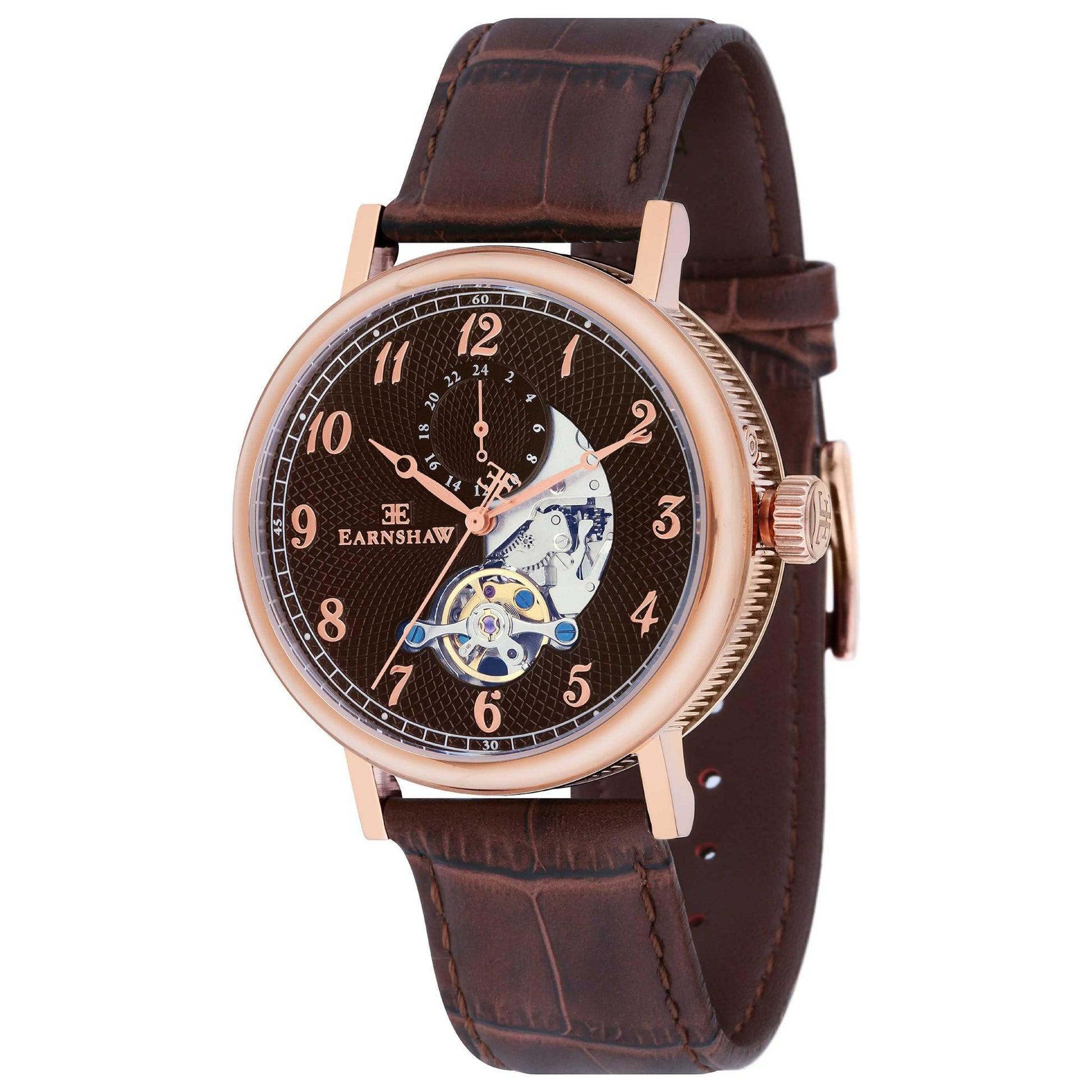Front view of Thomas Earnshaw Beaufort Men's Automatic Watch ES-8082-04