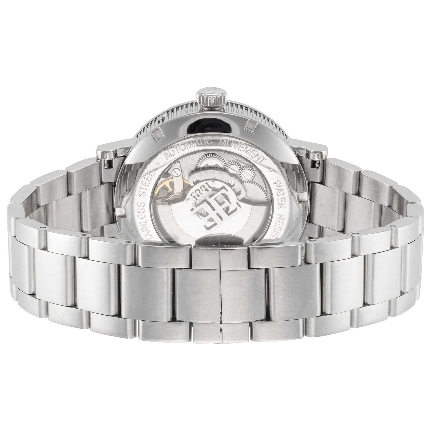 Back view of Thomas Earnshaw Beaufort Men's Automatic Watch ES-8083-11