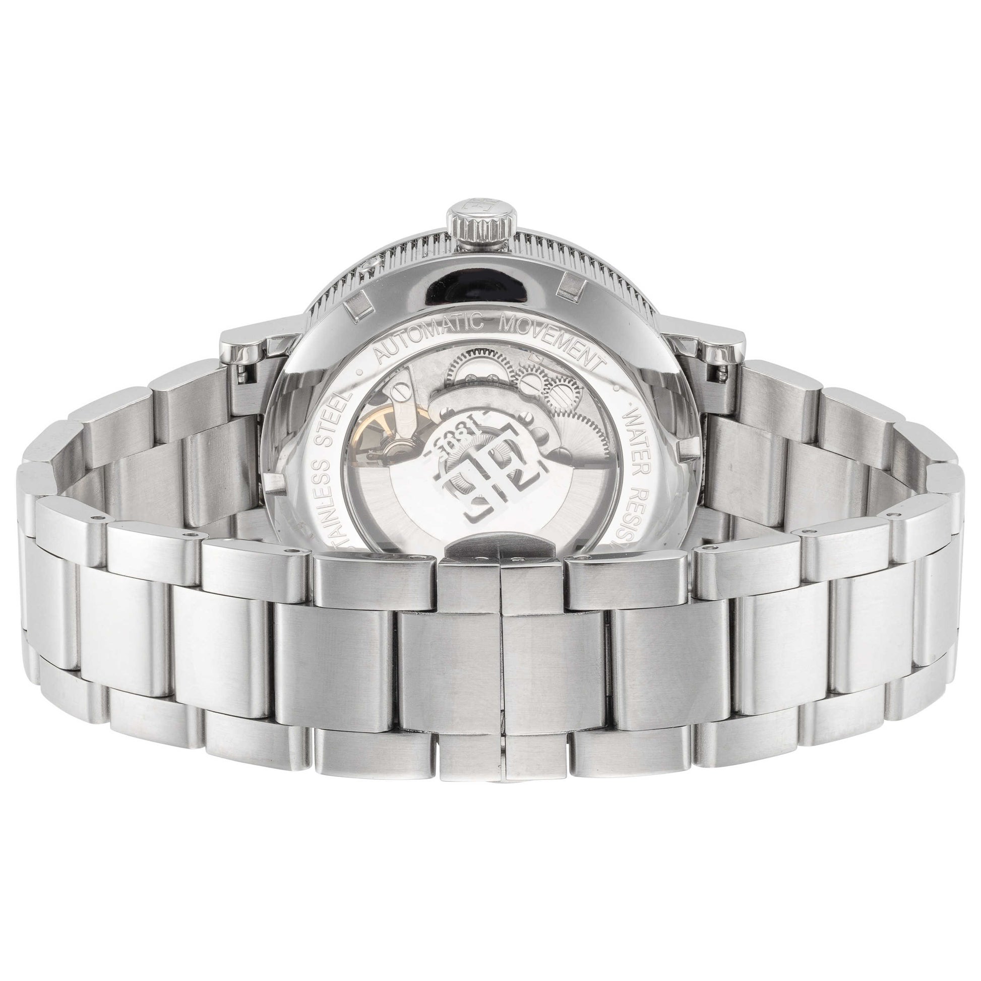 Back view of Thomas Earnshaw Beaufort Men's Automatic Watch ES-8083-11