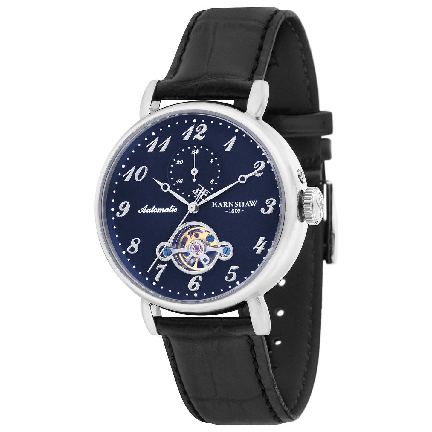 Front view of Thomas Earnshaw Grand Legacy Men's Automatic Watch ES-8088-03
