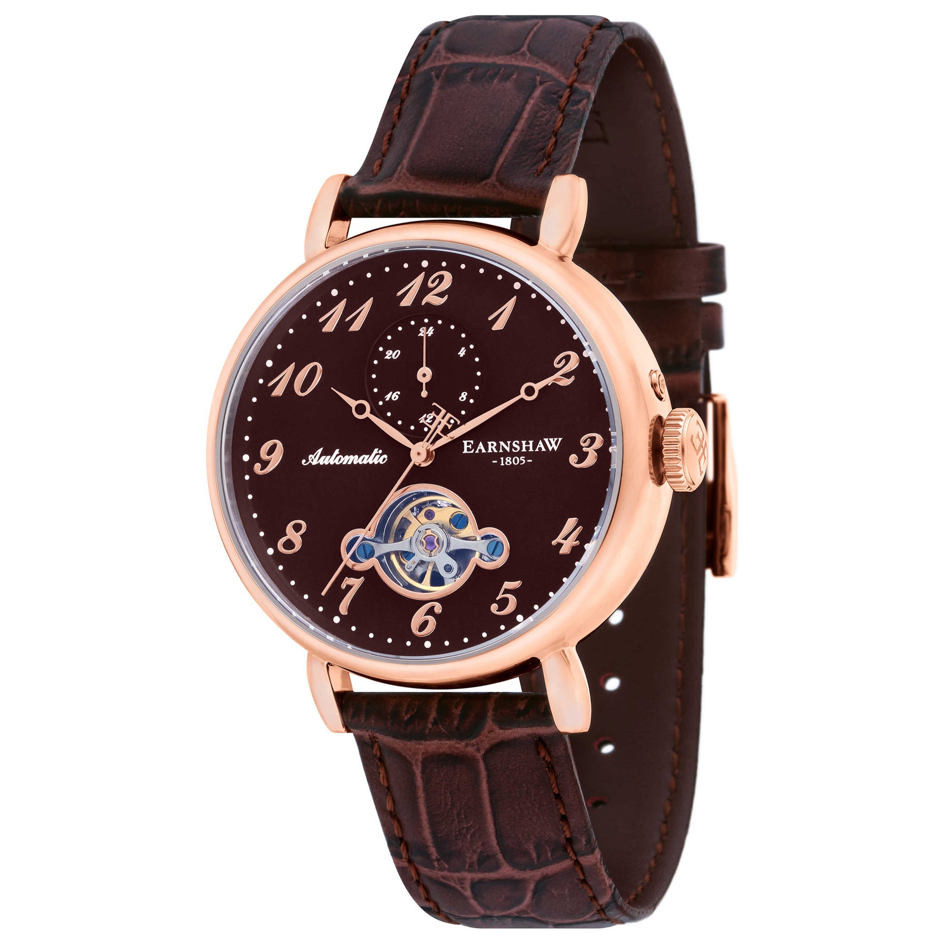 Front view of Thomas Earnshaw Grand Legacy Men's Quartz Watch ES-8088-05
