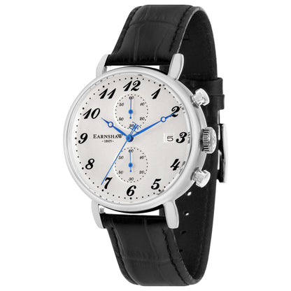 Front view of Thomas Earnshaw Grand Legacy Men's Quartz Watch ES-8089-02