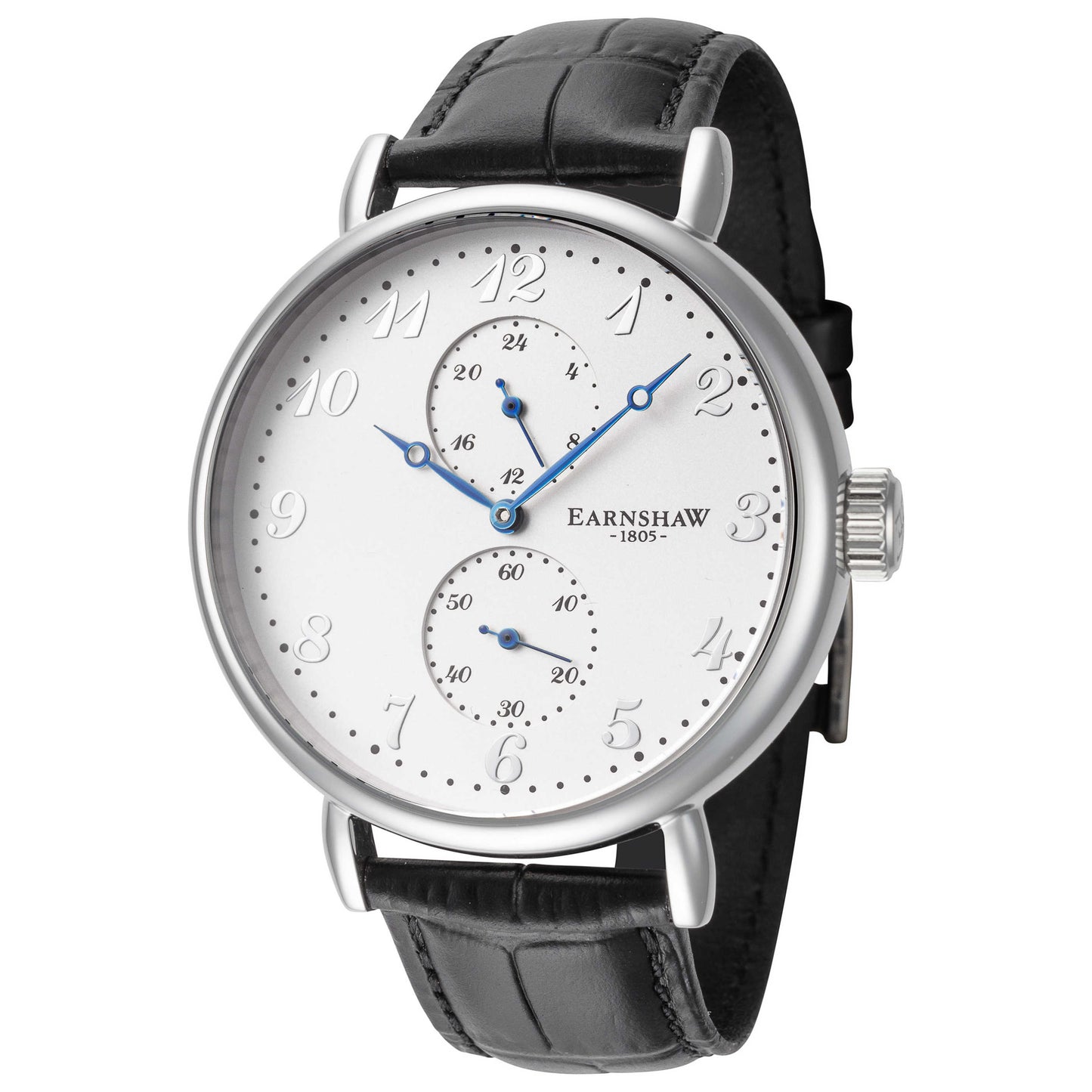 Front view of Thomas Earnshaw Grand Legacy Men's Quartz Watch ES-8091-02
