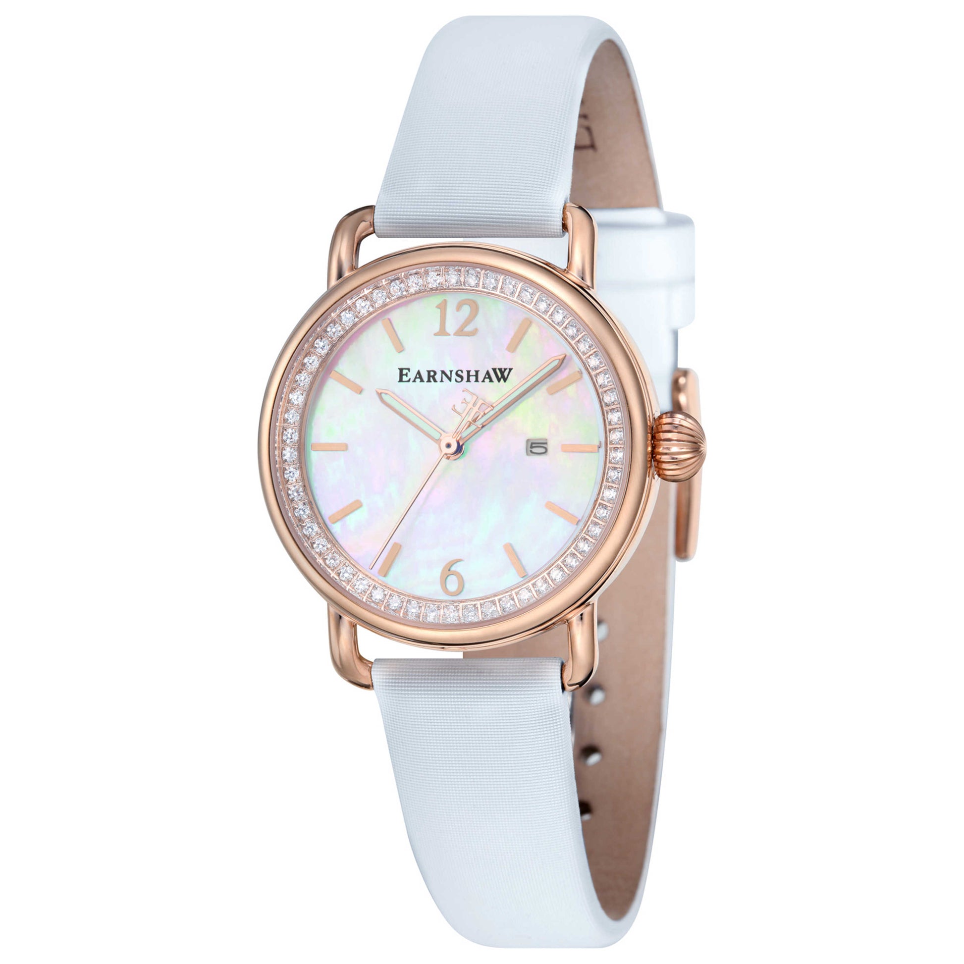Front view of Thomas Earnshaw Investigator Women's Quartz Watch ES-8092-04