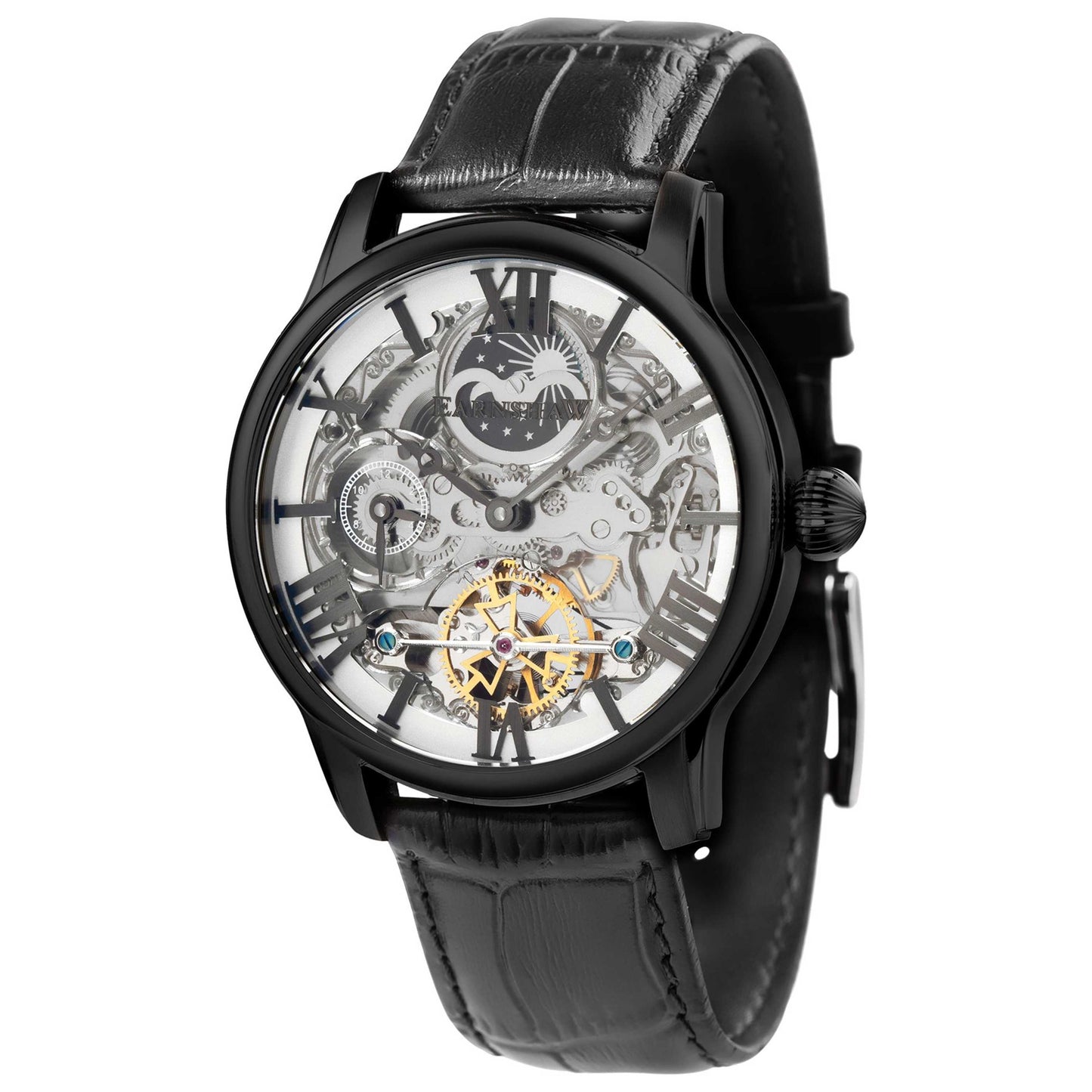 Front view of Thomas Earnshaw Longitude Men's Automatic Watch ES-8093-03