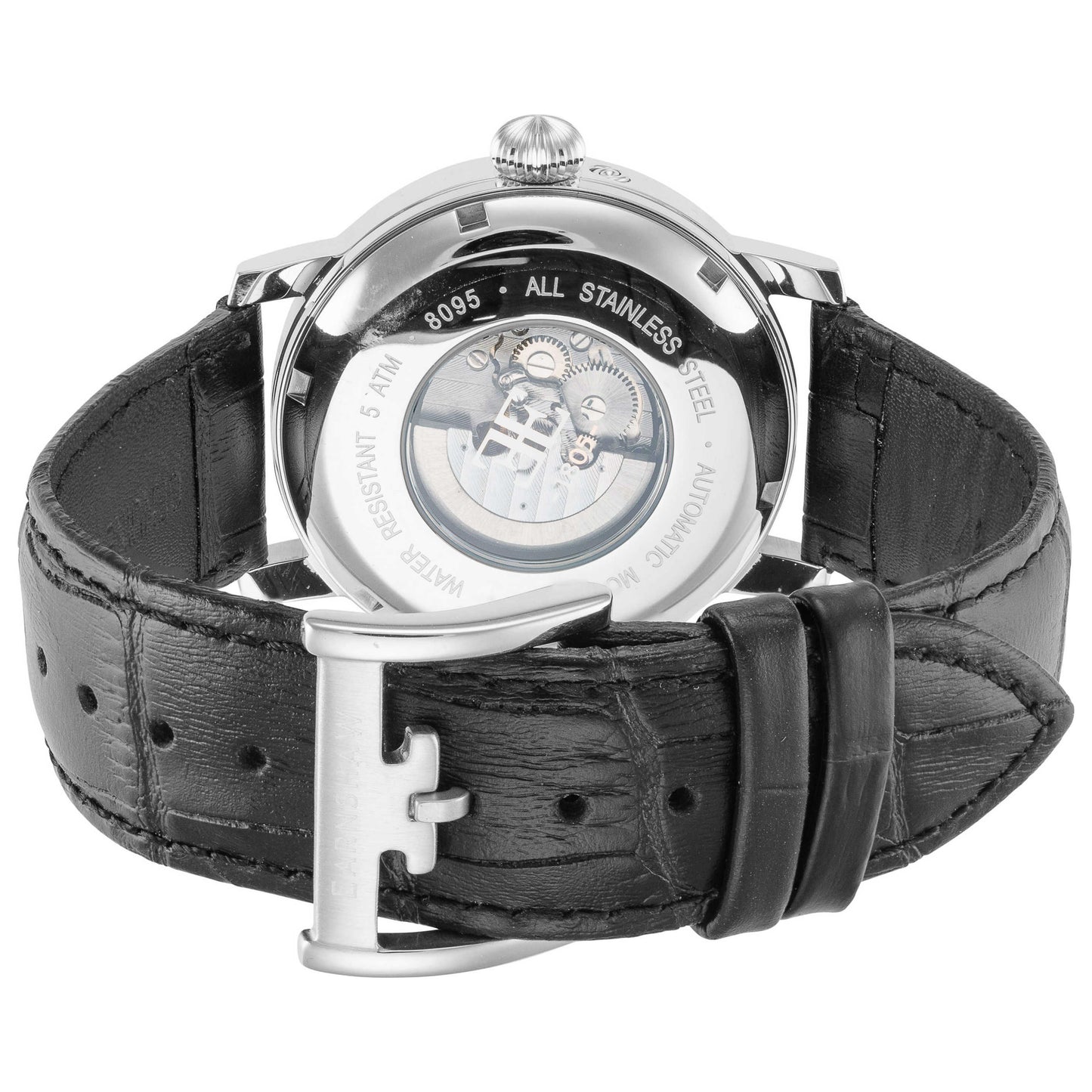 Back view of Thomas Earnshaw Westminster Men's Automatic Watch ES-8095-01