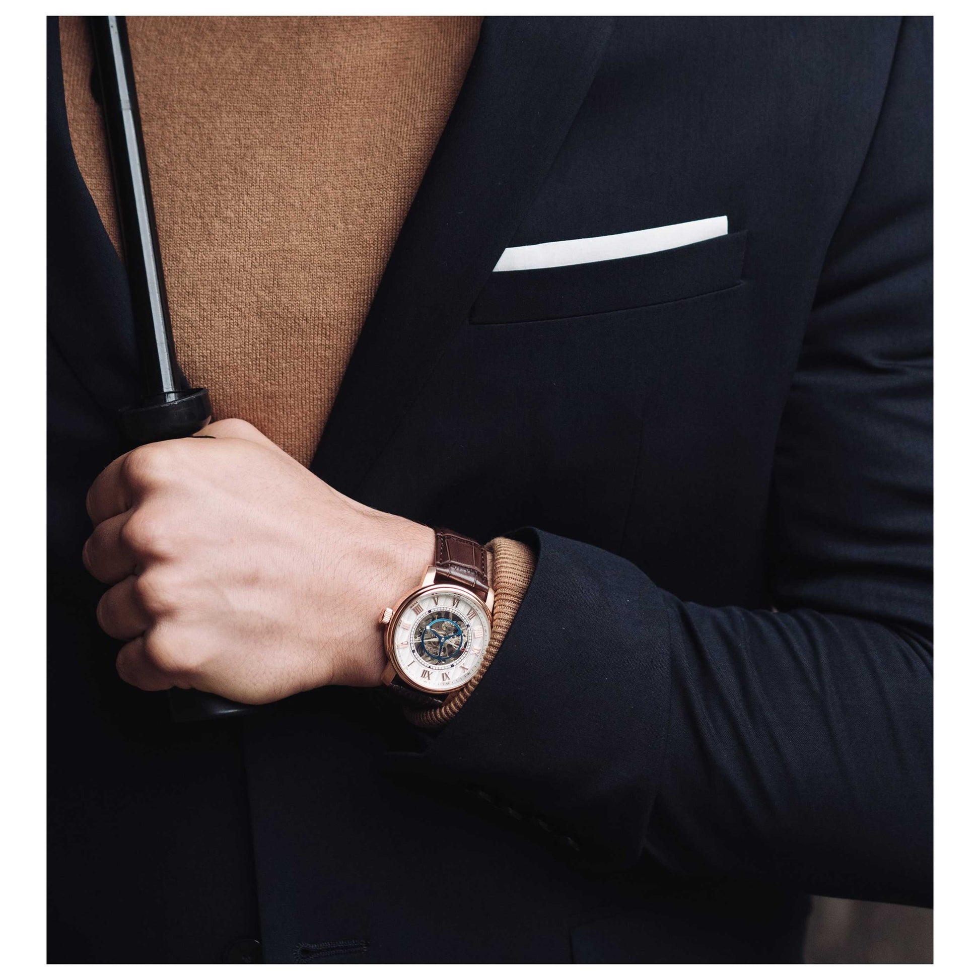 Thomas Earnshaw Westminster Men's Manual-Wind Watch ES-8096-03 - Image #7