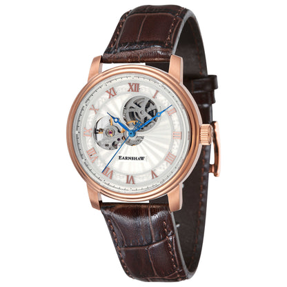 Front view of Thomas Earnshaw Westminster Men's Manual-Wind Watch ES-8097-03
