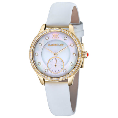 Front view of Thomas Earnshaw Lady Australis Women's Quartz Watch ES-8098-03