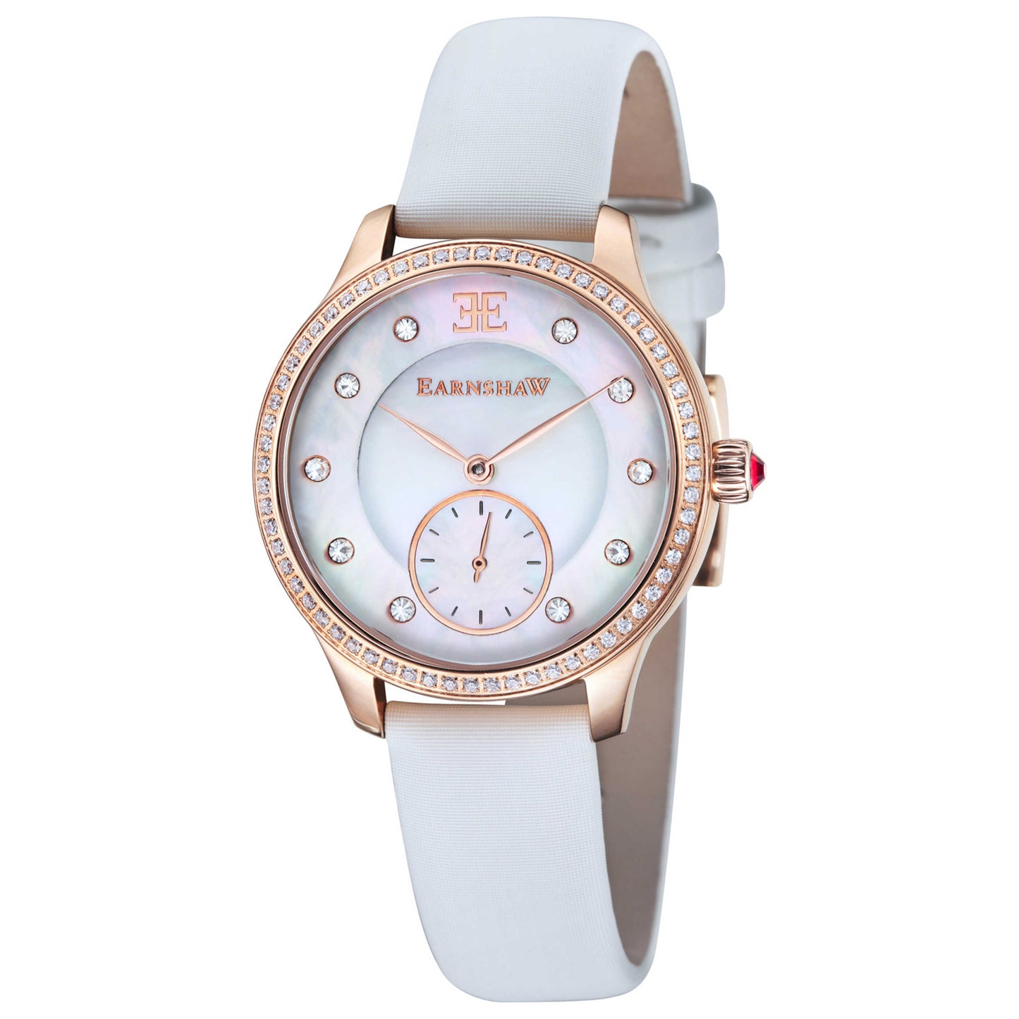 Front view of Thomas Earnshaw Lady Australis Women's Quartz Watch ES-8098-04