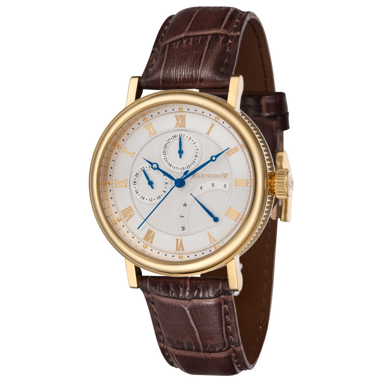 Front view of Thomas Earnshaw Beaufort Men's Quartz Watch ES-8101-05