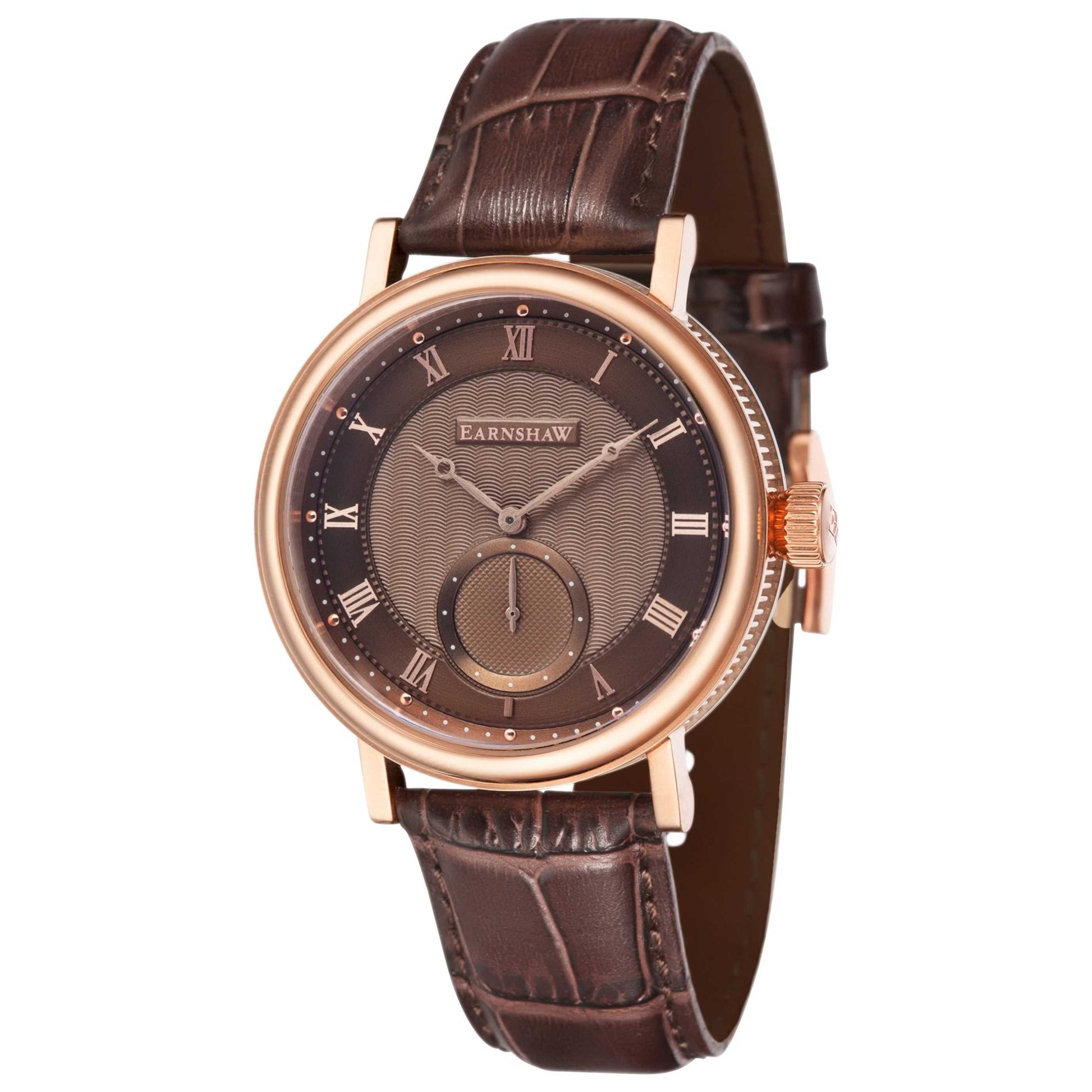Front view of Thomas Earnshaw Beaufort Men's Quartz Watch ES-8102-03