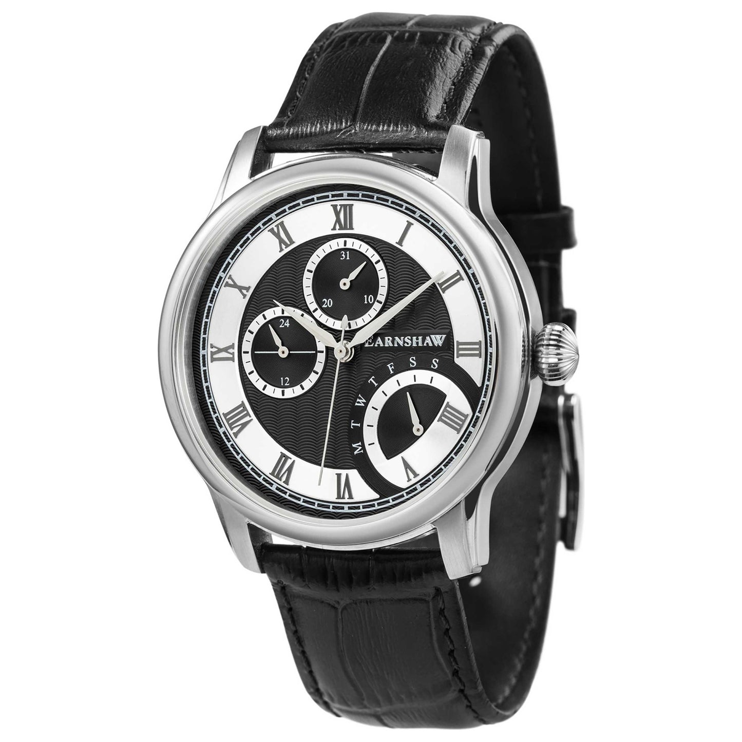 Front view of Thomas Earnshaw Longitude Men's Quartz Watch ES-8104-01